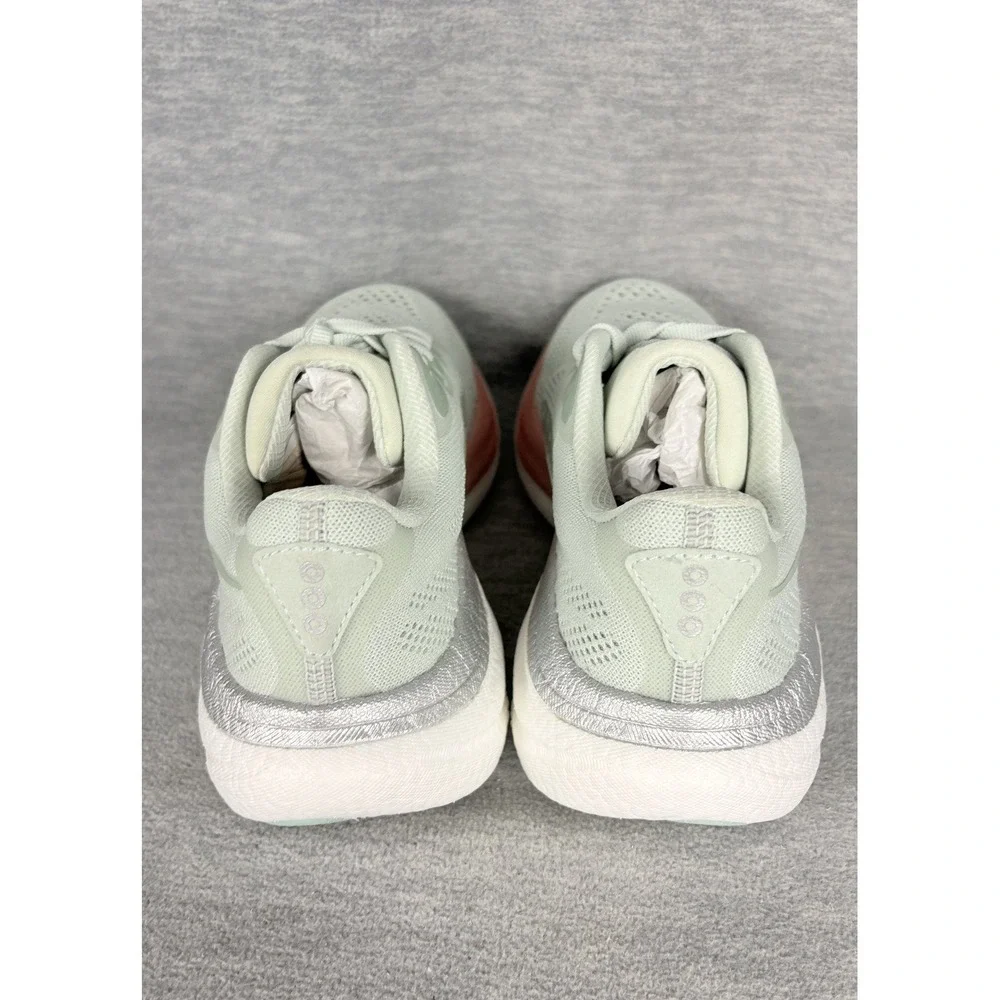 Saucony Ride 15 Running Sneakers Womens 6 M Green Pink Mist Cameo Comfort - Picture 5 of 13